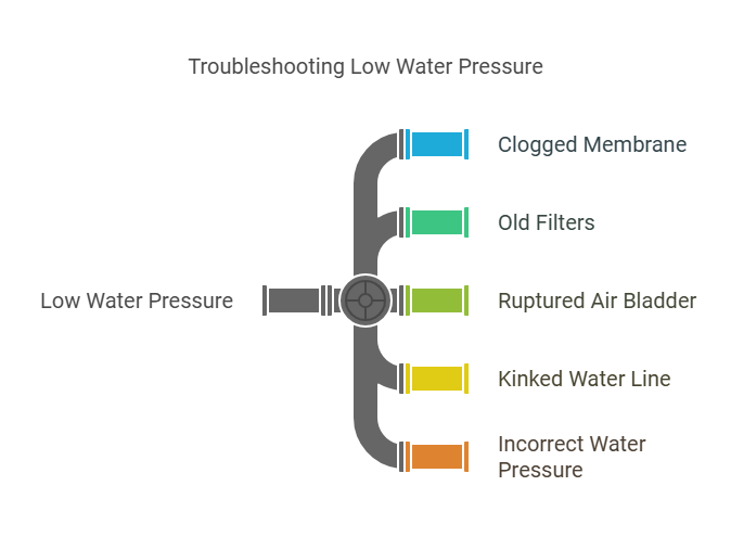 Trouble shooting low Pressure