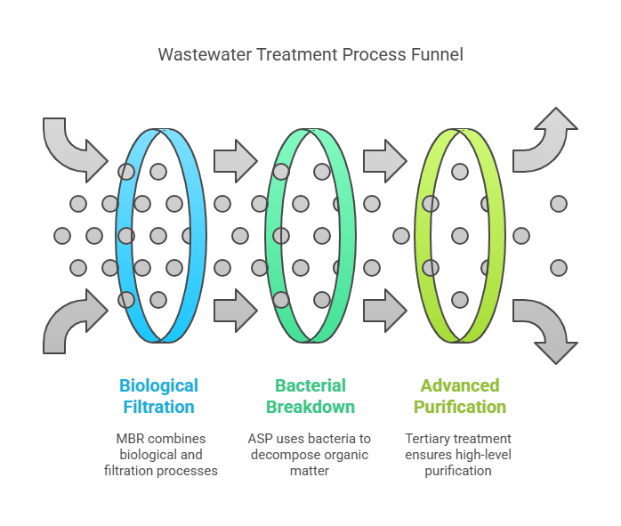 Types of wastewater treatment_