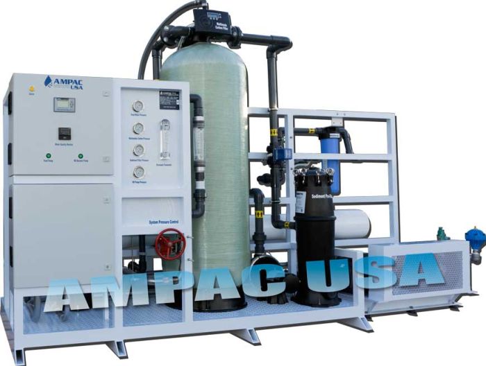 Sea Water Desalination Watermaker (Land Based) SW20K-LX by