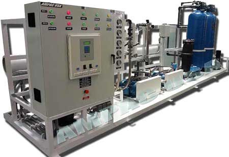 Seawater Desalination Watermaker SW24000-LX (Dual 12,000 GPD Units on one Skid)