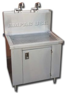 AMPAC USA Water Store Bottle Filling Station with 2 Faucets by